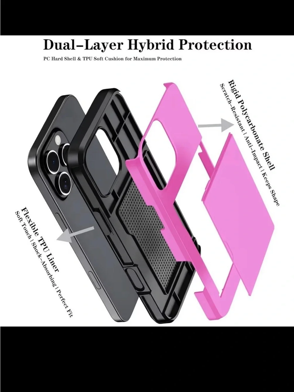 iPhone 16 Pro Max Card Wallet Case